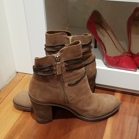 Franco Sarto Shoes - Boots! Cute laces detailing